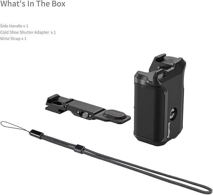 SmallRig Handle for DJI Osmo Action 6, Street Photography Side Grip - Image 3