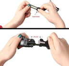ZHIYE Survival Paracord Bracelet Flint Fire Starter Scraper Compass Wilderness - Image 5