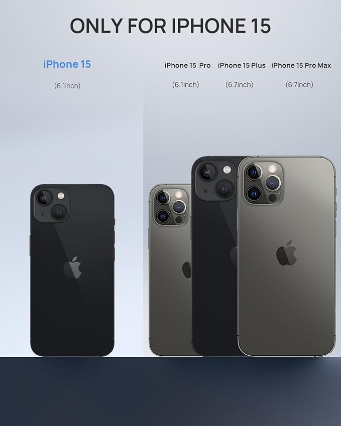 Lanhiem Magnetic for iPhone 15 Case, IP68 Waterproof Dustproof Case, Full Body - Image 5