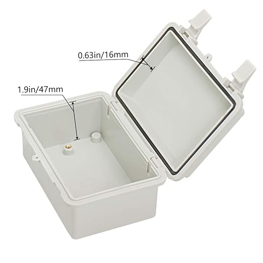 Zulkit IP65 Waterproof ABS Plastic Electrical Box - Image 4
