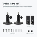 Holicfun 360° Adjustable Indoor/Outdoor Security Camera Wall Mount - Image 5