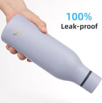 Insulated Water Bottle with Strap, 18 oz Double Wall Stainless Steel Vacuum - Image 5