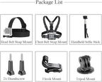 3 in 1 Universal Action Camera Accessories Kit - Image 7