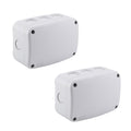 SuperInk White Outdoor Junction Box IP66 Waterproof Electrical Enclosure by SuperInk