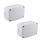 SuperInk White Outdoor Junction Box IP66 Waterproof Electrical Enclosure by SuperInk