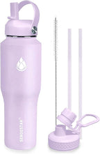 SENDESTAR Water Bottle, Wide Mouth Stainless Steel Vacuum Insulated Double Wall by Sendestar