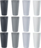 US Acrylic Newport 32 ounce Unbreakable Plastic Stackable Iced-Tea Tumblers in - Image 7