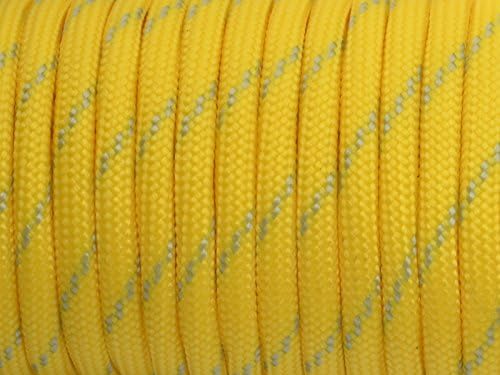 7 Strand Core 550lb Paracord Parachute Cord Lanyard Mil Spec Type III-100ft) by Unknown