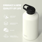 64oz Insulated Water Bottle, BPA Free&Leak Proof, Half Gallon Stainless Steel - Image 8