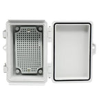 Mini Grey Watertight Junction Box Hinged Cover - Image 4