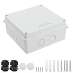 LeMotech Junction Box, Electrical Box IP65 Water Resistant Dustproof ABS by LeMotech