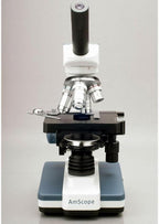 AmScope M620B Compound Monocular Microscope, WF10x and WF20x Eyepieces - Image 3
