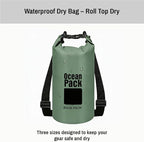 Waterproof Dry Bag Set of 3 – Roll Top PVC Dry Bags Waterproof - Image 2