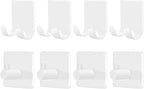 CGBE Razor Holder for Shower, 4 Packs Shaver Holder and 4 Packs Shower Hooks by CGBE