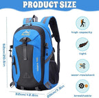 40L Hiking Backpack, Lightweight Daypack - Image 3