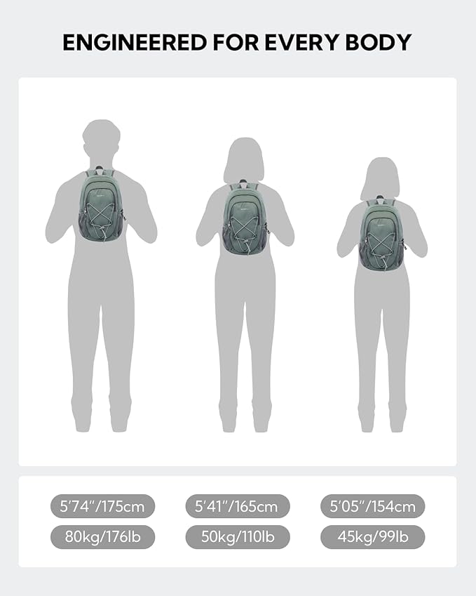 WATERFLY 12L Small Hiking Backpack: Day Pack Lightweight Travel Bag Camping - Image 6