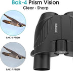 20X25 Compact Binoculars for Adults, Large Eyepiece Waterproof Binocular - Image 2