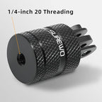 Aluminum 1/4 inch 20 Camera Tripod Adapter Mount, 360° Rotation 1/4"-20 - Image 4