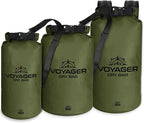 EcoGear FX Heavy Duty Waterproof Dry Bag Voyager Series – Durable Roll Top - Image 2
