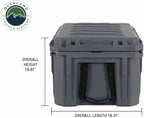 Overland Vehicle Systems 40100011 Dark Gray 95 QT Dry Box Storage - Image 9
