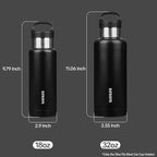 BJPKPK Insulated Water Bottle 32OZ Stainless Steel Water Bottle - Image 3