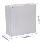 Junction Box Dustproof Waterproof IP65 ABS Plastic Electrical Boxes, Indoor & - Image 2