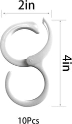 10Pcs Windproof Hook, Hanging Hooks, Table Edge Hook, Hook Clip, Hanging Clips - Image 4