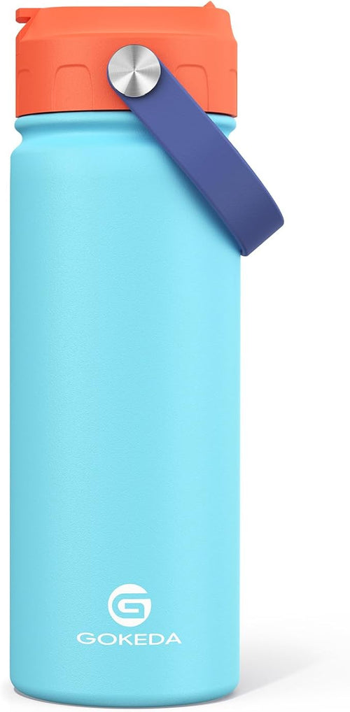 18oz Kids Water Bottle, Insulated Water Bottles by Unknown