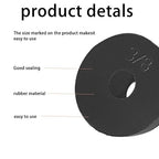 58 PCS Faucet Washers Assortment Kit, Flat & Beveled Rubber Faucet Washers - Image 4