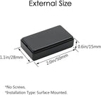 LeMotech 5Pcs ABS Plastic Electrical Project Case Power Junction Box, Project - Image 2