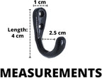 FAPBADRI Multipurpose Hooks, Used to Hang Clothes, Curtain Hold Backs, Colour - Image 3