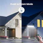 Olafus 120W Plug in Flood Lights Dusk to Dawn LED Outdoor Light - Image 3