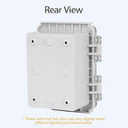 LeMotech Electrical Box, IP67 Waterproof Hinged Clear Cover Stainless Steel - Image 6