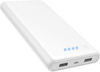 Portable Charger Power Bank 25, 5V/3A USB C in&Out Fast Phone Charging by Ekrist