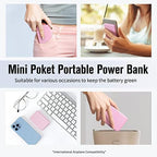 VANYUST S22 Portable Charger, Mini Colorful Power Bank, 5000mAh External - Image 3