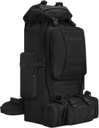 100L Camping Hiking Backpack, Molle military Tactical rucksack backpack by HongXingHai