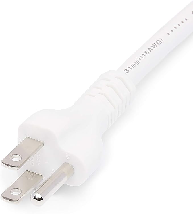 Amazon Basics Extension Cord, 10 Ft, 3-Prong Outlet Extender, Indoor Use - Image 4