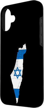 Israel National Flag Distressed Map Case - Image 2