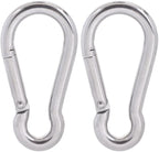 PROND Carabiner Clip, Heavy Duty Carabiner Clips, 316 Stainless Steel Carabiner by PROND