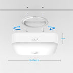 Rechargeable Motion Sensor Closet Light, Rechargeable Battery Operated Ceiling - Image 6