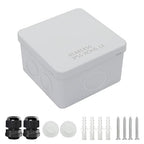 LeMotech Junction Box, Electrical Box IP55 Water Resistant Dustproof ABS by LeMotech