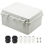 Zulkit Junction Box ABS Plastic Dustproof Waterproof IP65 Electrical Boxes by Zulkit