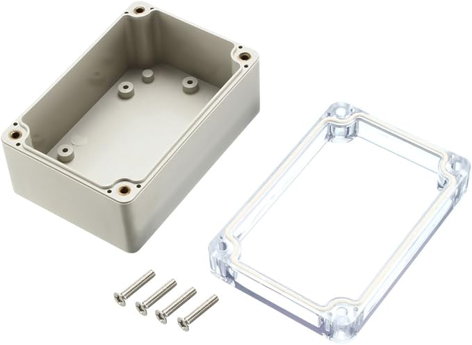 uxcell 100x68x50mm Electronic Waterproof IP65 Sealed ABS Plastic DIY Junction - Image 2