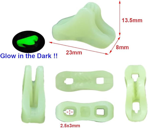 12Pack Ultralight Guyline Tensioners Tent Guyline Cord Rope Adjuster - Image 2
