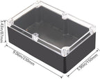 Project Box IP65 Waterproof Junction Box ABS Plastic Black Electrical Boxes DIY - Image 2