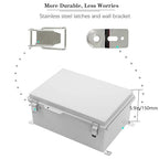 Zulkit Junction Box, IP67 Waterproof Electrical Box Hinged Cover Stainless - Image 2