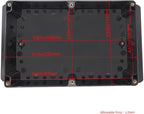 Project Box ABS Black Electrical Boxes IP65 Outdoor Waterproof Box Electronic - Image 4