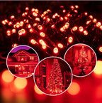 2-Pack Connectable Christmas Lights Outdoor, Total 164FT 400LED Christmas - Image 3