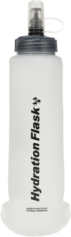 Azarxis TPU Soft Flask Collapsible Water Bottle Running Folding Gel Water by DesignedforOutdoorSports