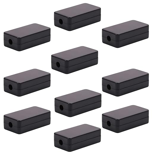 Auniwaig 10Pcs Electronic Project Junction Box Enclosure Plastic Arduino Case by Auniwaig